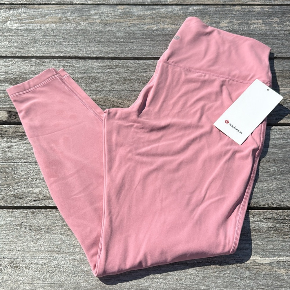 Lululemon Align High-Rise Pant 28" Pink Tide leggings size 14 NWT‎